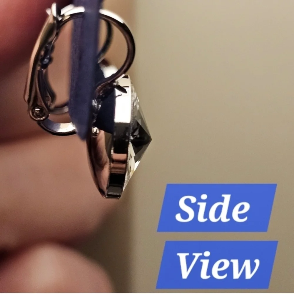 Swarovski Element NEW! Aqua Blue Round Leverback Earrings. Classy.‎ Simpl…